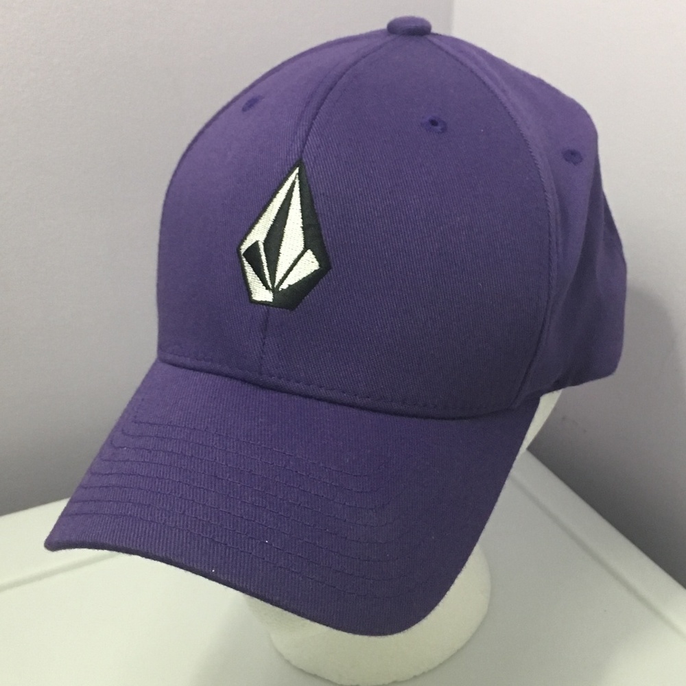 Volcom Purple Flexfit Hat